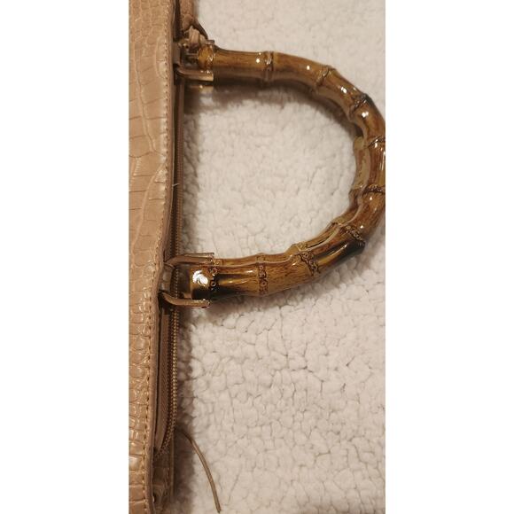 Moda Luxe Tessa Hand Bag, Tan - Picture 4 of 7